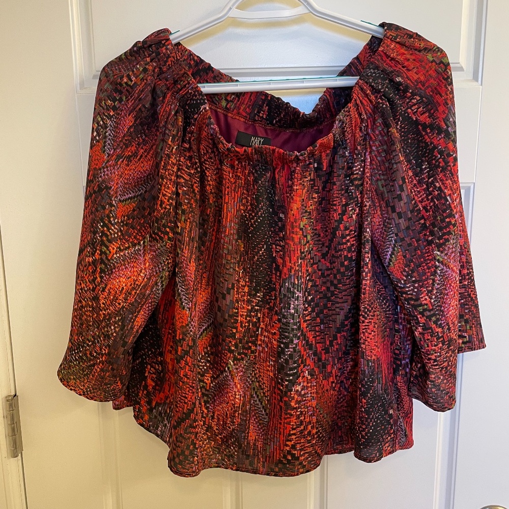 Off the shoulder blouse